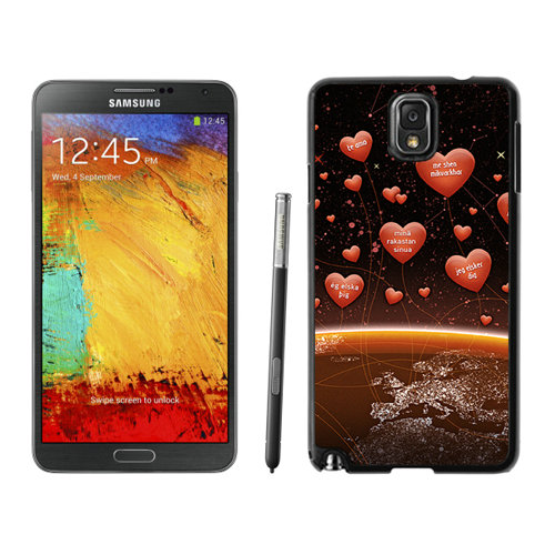 Valentine Balloon Samsung Galaxy Note 3 Cases DXA | Women - Click Image to Close